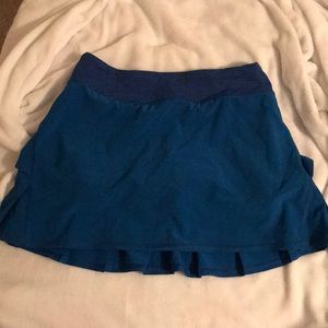 Lululemon blue tennis/ golf skirt